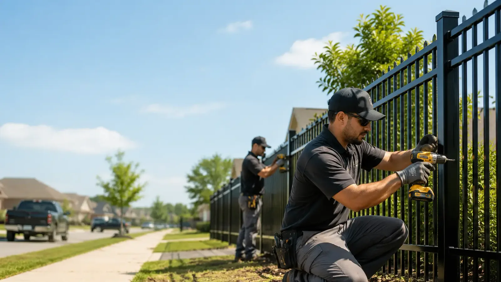Metal Fence Installation in Charleston, ME